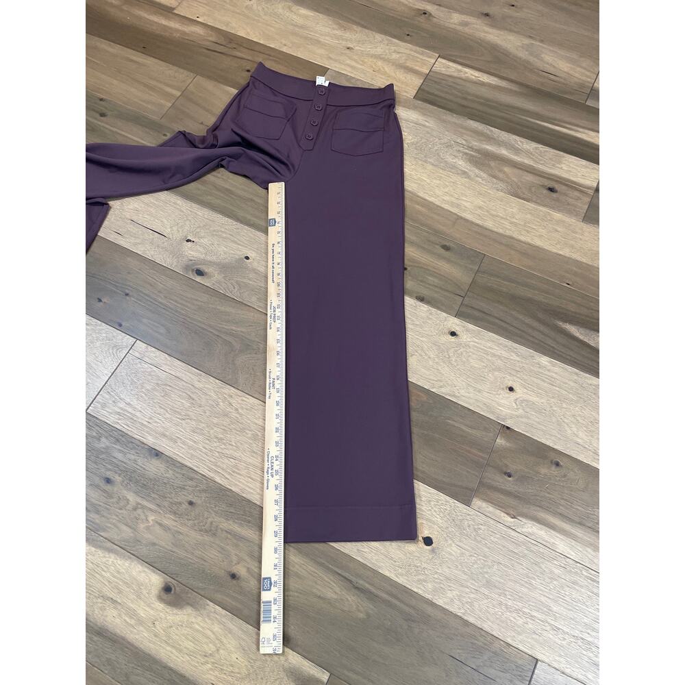 Halara DayStretch Evening Purple High Waisted Straight Leg Pants Size M - Picture 7 of 10